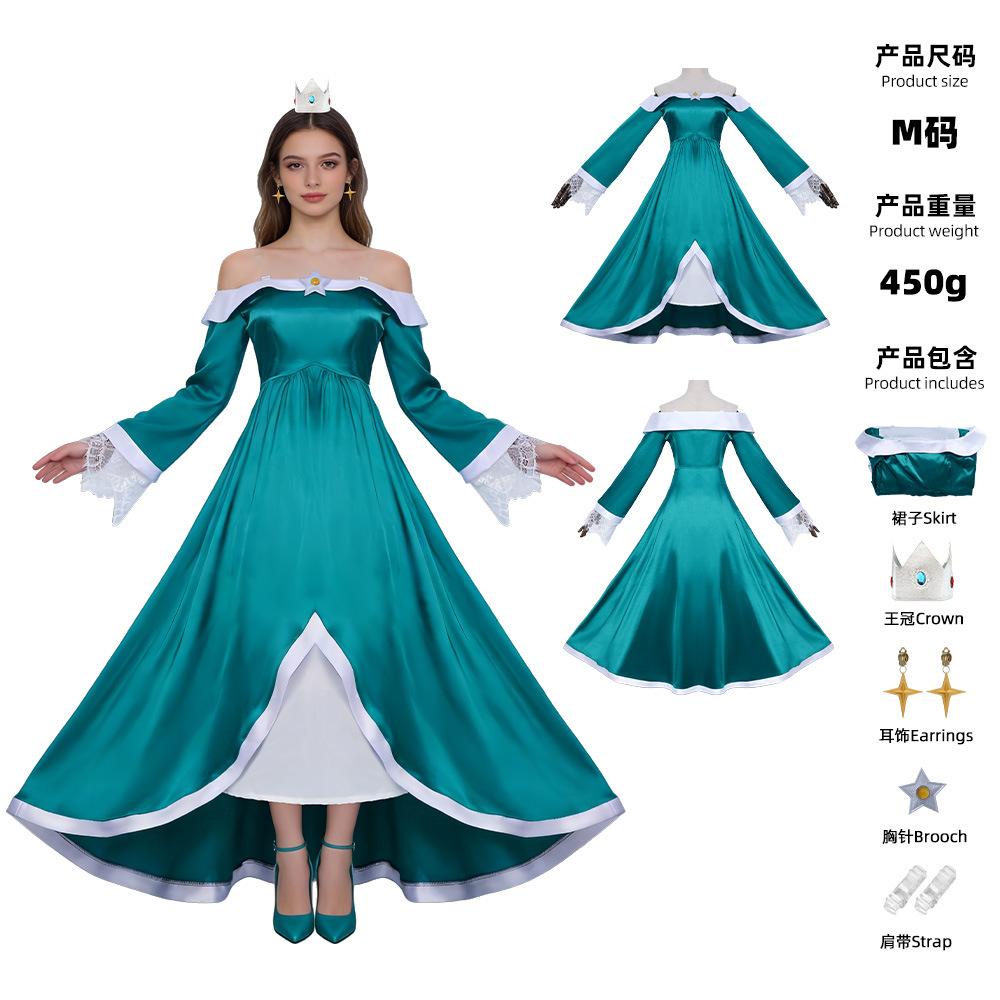 5. Super Mario Movie Princess Peach Daisy Rosata cosplay costumes