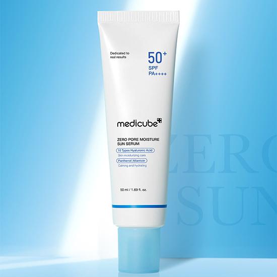 Medicube Opalovací sérum s nulovým hydratačním účinkem na póry SPF 50+ PA++++ 50ml