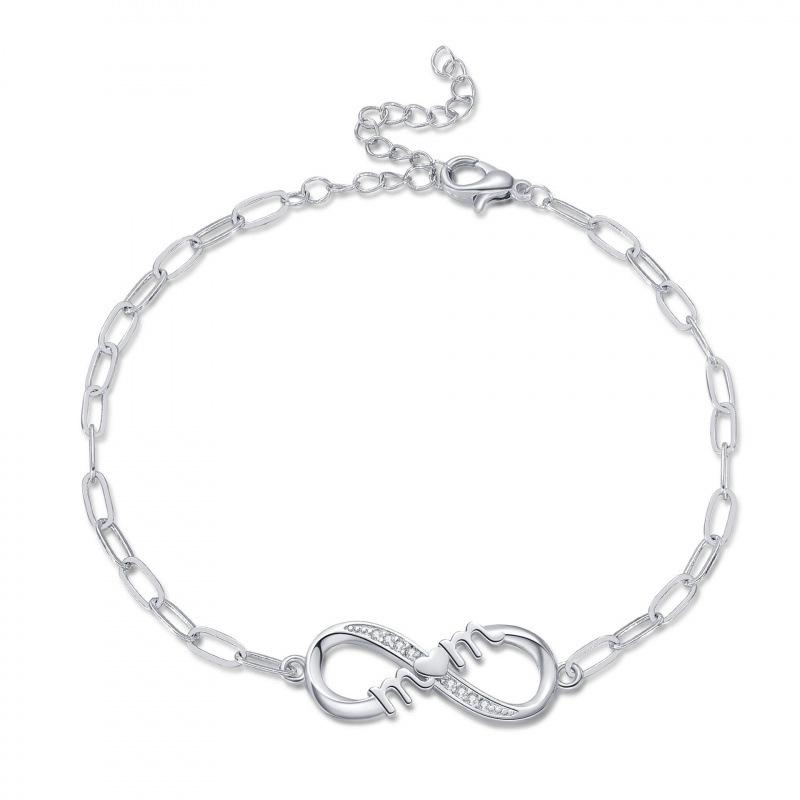 Heart-Shaped Paperclip Bracelet Gift for Mom - Mother's Day Special