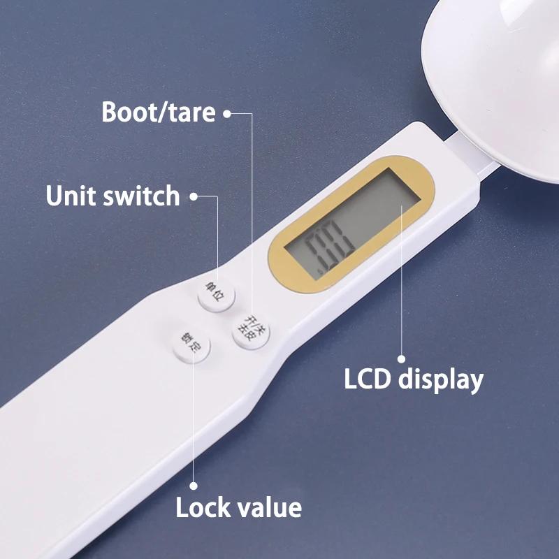 1pc Mini Electronic Scale, Portable Kitchen Measuring Spoon, Food Spice Scale