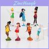Charming 7 Pcs Tinkerbell Tinker Bell Fairy Action Figures For Kids With Stands