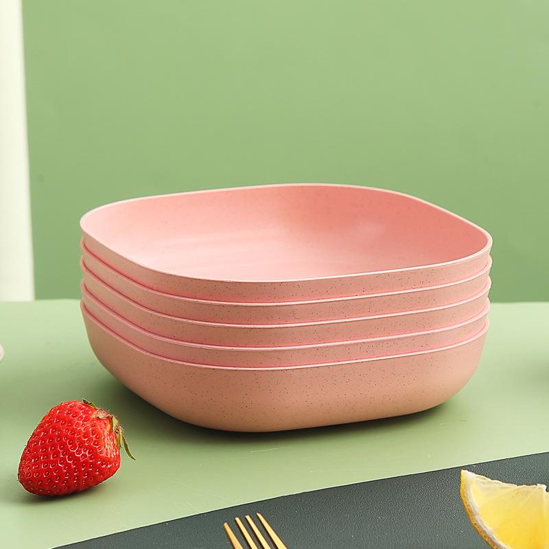Japanese-Style Creative Plastic Bone Dish with Base