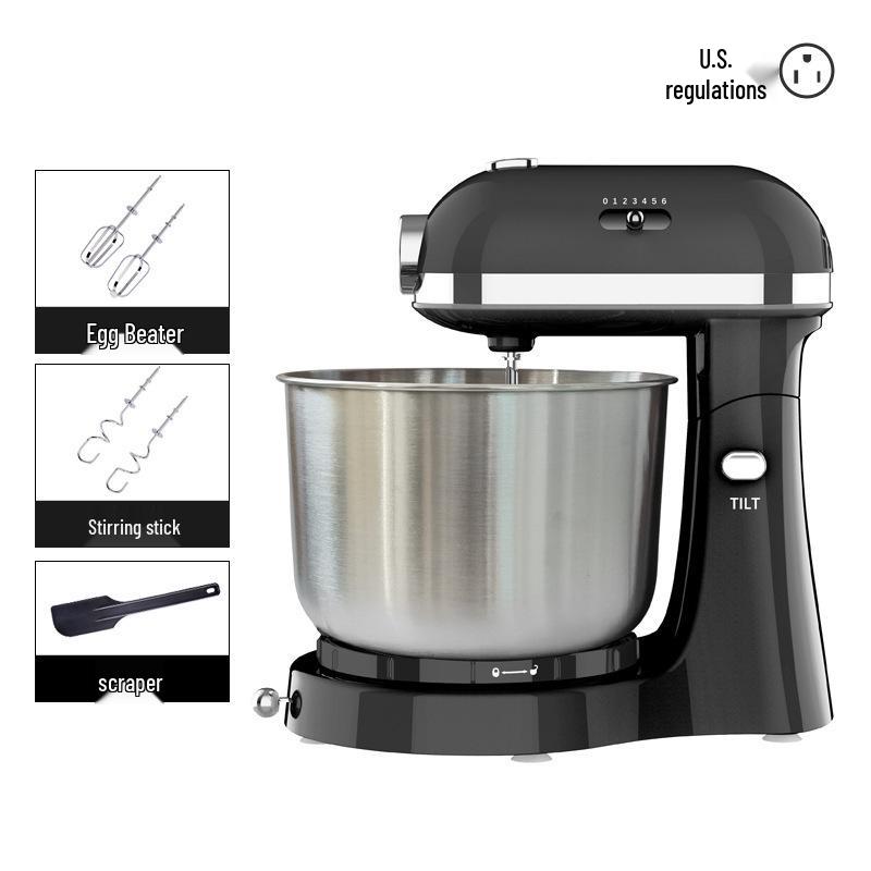 

US & European Multifunction Stand Mixer: Automatic Dough Mixer, Egg Beater, Blender for Home Use Stock ready, ETL FCC CE CB GS ROSH certified
