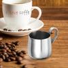 Coffee Frother Pitcher with Handle for Home Baristas