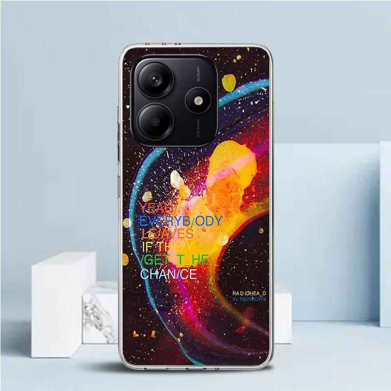

Чехол-бампер R-Radiohead для телефона Xiaomi Redmi Note 15 14 13 12 Pro Plus Чехол для телефона 14S 11S 11T 11E 10S 10 4G с рисунком Оболочка Redmi Redmi Note 15 Pro 5G