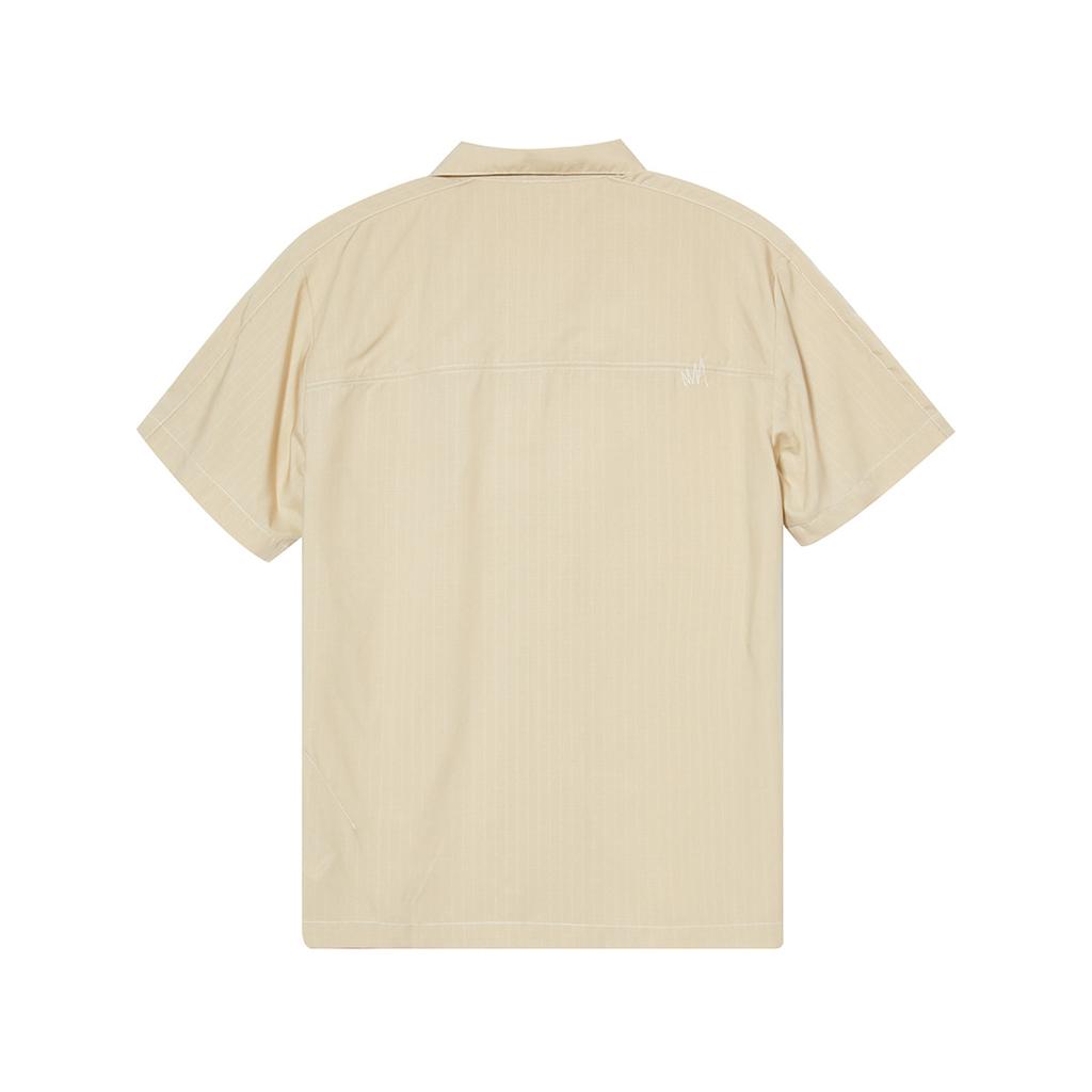 Adidas Solid Color Vintage Brand Logo Printed Moisture-Wicking Casual Short Sleeve Shirt Unisex Shirts Yellow 624113-88