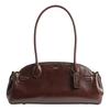 Empire Carryall ogo Ritsluiting Gevernist Leer Schoudertas Grote Dames Esdoorn Oude versie - gevernist basispakket (tas + stofzak)
