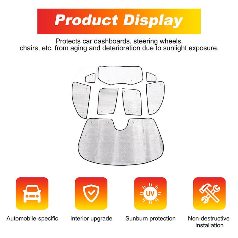 Per Alfa Romeo Tonale 2025-2025 Parasole Finestrino Anteriore Posteriore Auto Visiera Parabrezza Copertura Protettiva Tappetino Isolante Accessori Aut