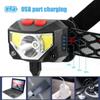8Modes Motion Sensor Headlight Powerful LED Headlamp Head Lamp COB Flashlight Torch Head light For Camping Fishing