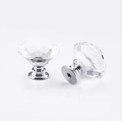 Buton de Cristal cu Diamante Mâner Auriu pentru Sertare pentru Dulapuri și Dulapuri de Haine