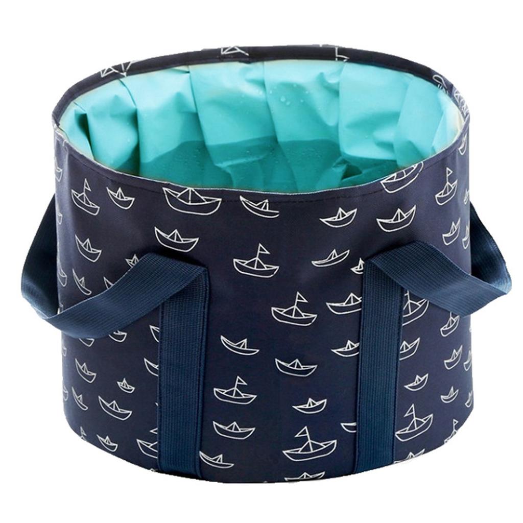 25L großes zusammenklappbares Fußbadebecken, tragbare Reise-Fußbadewanne, Heim-Pediküre-Fußbad, zusammenklappbar