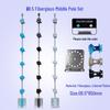 Pulse Electronic Fence Accessory Set: Aluminum Alloy Brackets & Posts (10 Sets) with Free Shipping