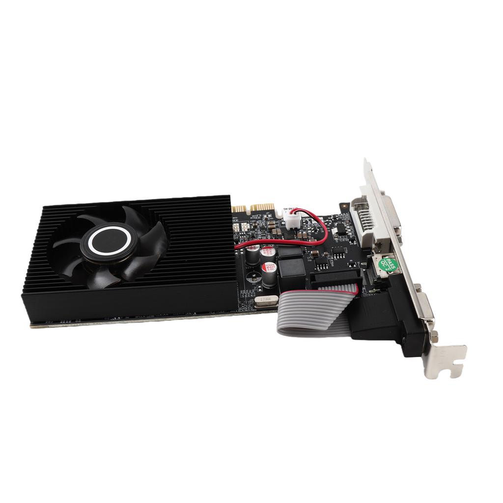 Graphics Card Discrete 4GB DDR3 High Definition Multimedia Interface VGA DVI PCI Express X8 3.0 for Desktop Computer