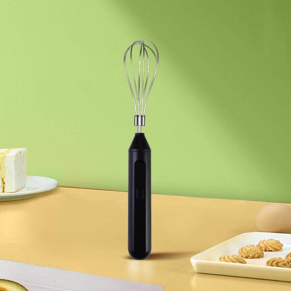 Handheld Electric Egg Whisk Effortless Egg Beater Mini Coffee Milk Frother  Drink Shop