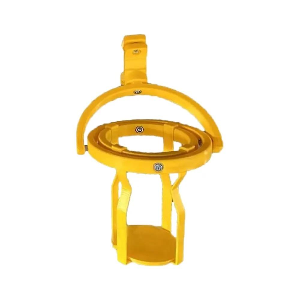 

No Spill 3D Motorcycle Drink Holder Self Leveling Hanging Cup Holder Clamp Tricycles жёлтый