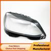 For Mercedes-Benz E-Class W212 E200 E260 E280 E300 E350 2014-2015 1Pair Headlamp Headlight Lens Cover Transparent Lampshade