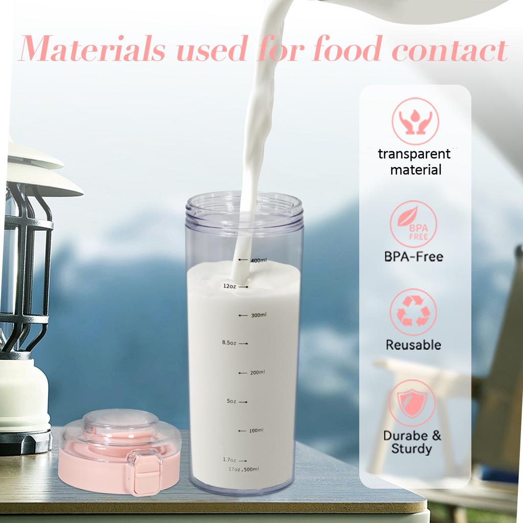 Hochwertige Sportwasserflaschen Proteinshaker Wasserflaschen Molkeproteinshaker Fitnessstudio Langlebiger graduierter Shaker Sport-Shake-Becher