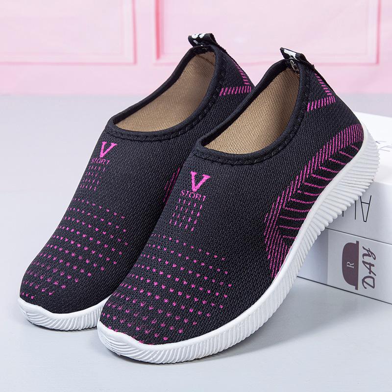******* cloth shoes women's ****** and summer new shoes women's walking one pedal lazy s**t-soled casual single shoes