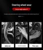 Genuine Leather & Suede Carbon Fiber Steering Wheel Cover for Hongqi H5/H9/EQM5/H7/EHS9