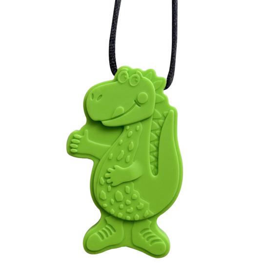 

Детский Прорезыватель Прекрасный Мягкий Безопасный Пищевой Класс Мультяшной Формы Износостойкий Компактный Милый Динозавр Малыш Тренировка Зубов Игрушка Ежедневного Использования зелёный