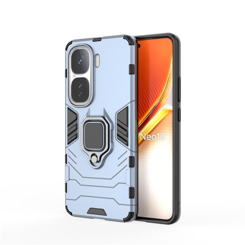 For Vivo iQOO Neo 10 Case Anti-knock Armor Magnetic Suction Stand Full Back Cover Vivo iQOO Neo 10 Case For Vivo iQOO Neo 10 Pro