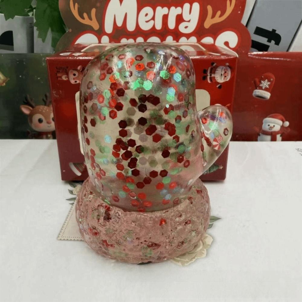 TPR Christmas Squishy Toy Squeezable Christmas Squishy Ornament Party Favors