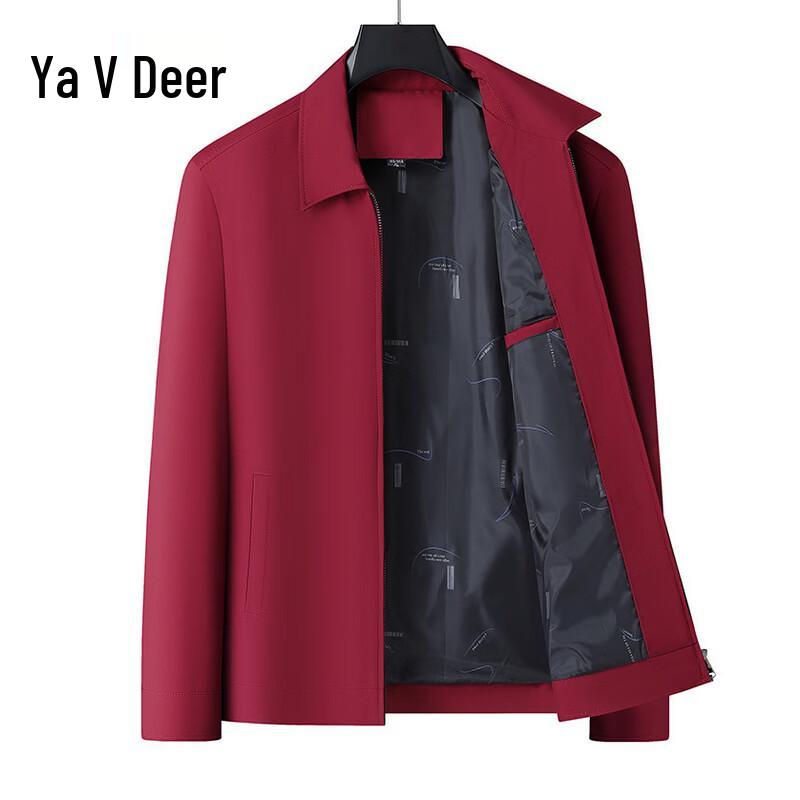 Ya Lu Men's Business Casual Lapel Jacket