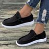 Large Casual Single Shoes for Women In Spring and Autumn, Flat Bottomed Feet, Low Top Loafers, Women's Single Shoes