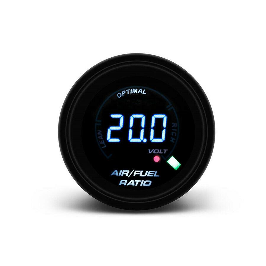2" 52MM 20 LED Digital Car Air/Fuel Ratio Monitor Meter Pointer Gauge Universal