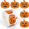 Halloween Boo Ghost Stickers - Laser Holographic Waterproof Self-Adhesive Decals for Envelopes Journals Halloween Decorations
