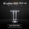 Yuzhou Disposable Plastic Milk Tea Cup - 1000 Pack