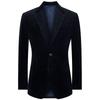 Baoxiniao Herren Unifarbener Business Casual Blazer ESU243811U