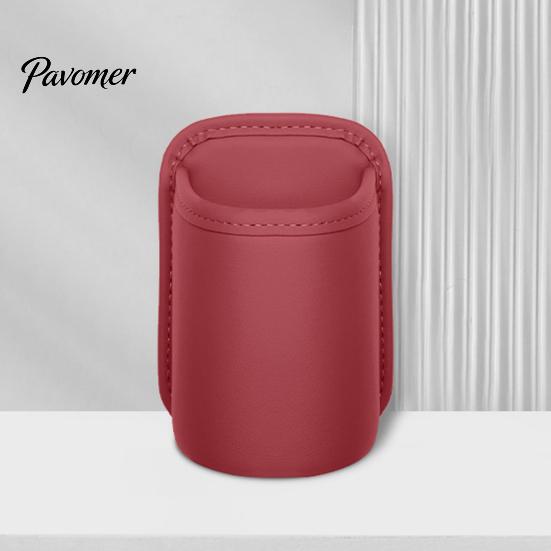 Multifunctional Car Door Container Universal Faux Leather Cup Holder, Wide-Mouth Clip Organizer for Drinks, Pocket Phones, Automotive Interior Storage
