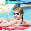 Kinder Schwimmbrille Professioneller Anti-Beschlag/UV-Schutz Kein Auslaufen für 3-14 Jahre Mädchen Jungen Schwimmbrille Geschenketui