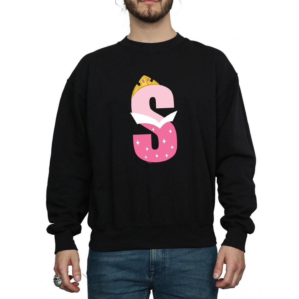 Disney Mens Alphabet S Is For Sleeping Beauty Sweatshirt