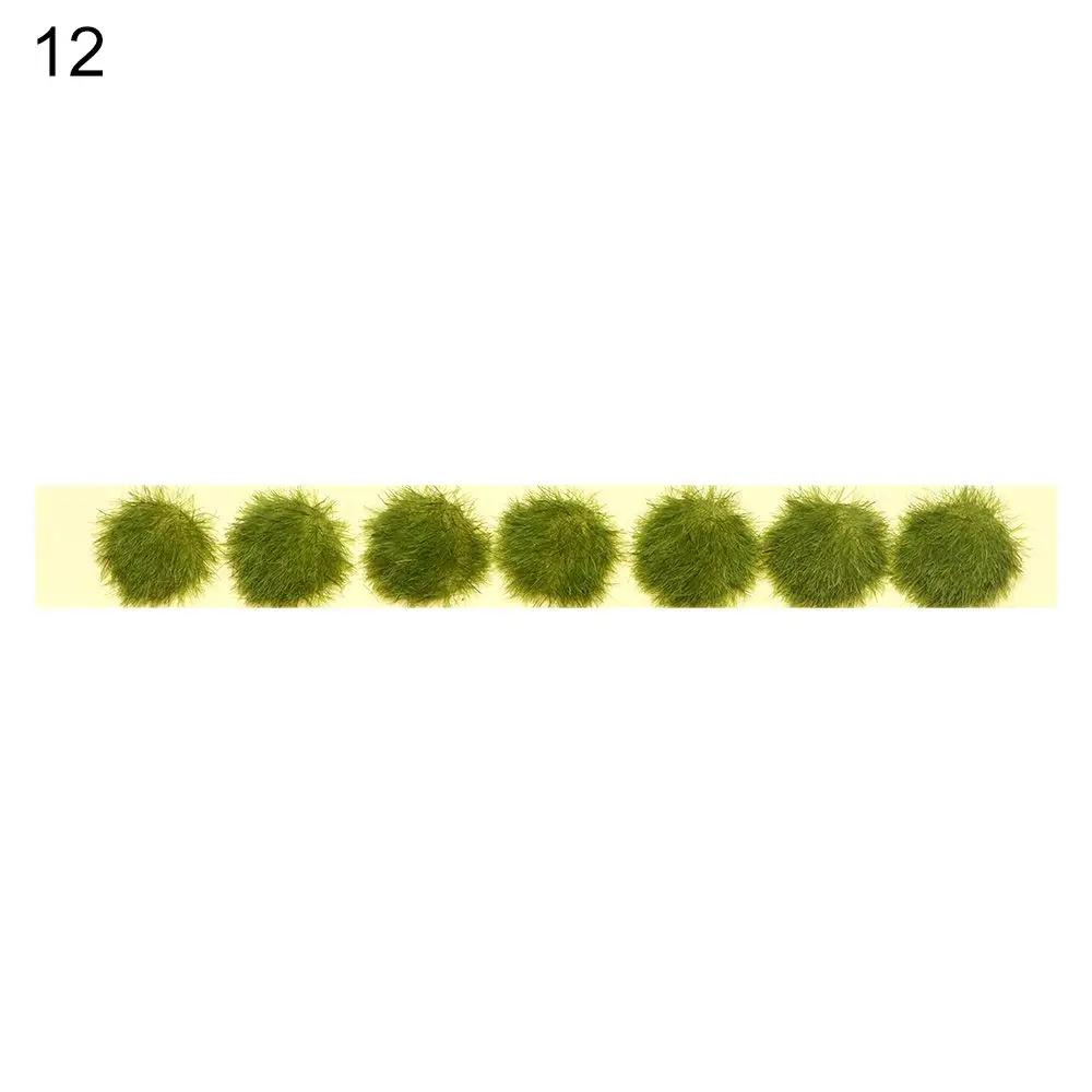 Simulation Grass Nest Model Sand Scene Material Realistic Grass Tuft Miniature Garden Decor Plant Flower Cluster Building Layout