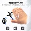 SPEEDWOX Mini Snap Ring Pliers for Holes and with Straight and Curved Tip and Straight Compact and Fixed Type with Perfect for Precision and