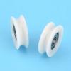 1Pcs 3*13.5*4.3Mm U-Shaped Bearing Roller 693 Bearing Moving Pulley Rubber Roller Mute Elasticity Roller Pulley