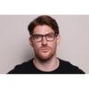 Full Rim Square Burgundy Smartbuy Collection Noam Cp110c Fashion Unisex Eyeglasses