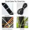 Cable Tie Cable Binder Plastic Ties Outdoor Resistant Zip Ties Multi-Purpose Self-Locking Wraps Management Bundles