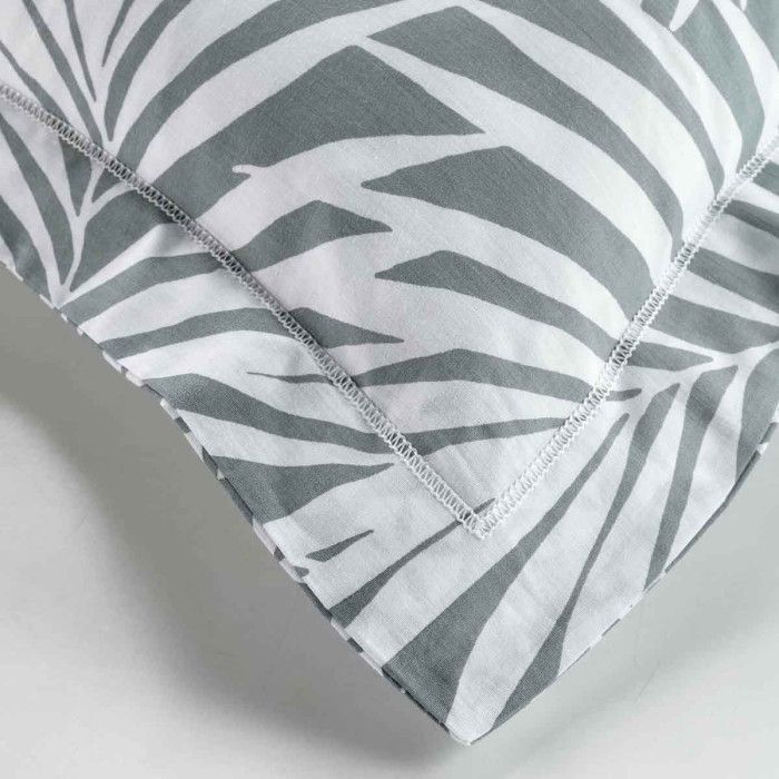 Taie d'Oreiller En Coton "Botania" 50x70cm Sauge