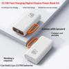 5V 2 Slot 21700Mah 22.5W Pd 20W Type C Fast Charging For Phone Battery Storage Box Welded Case Diy Power Bank Charger Shell