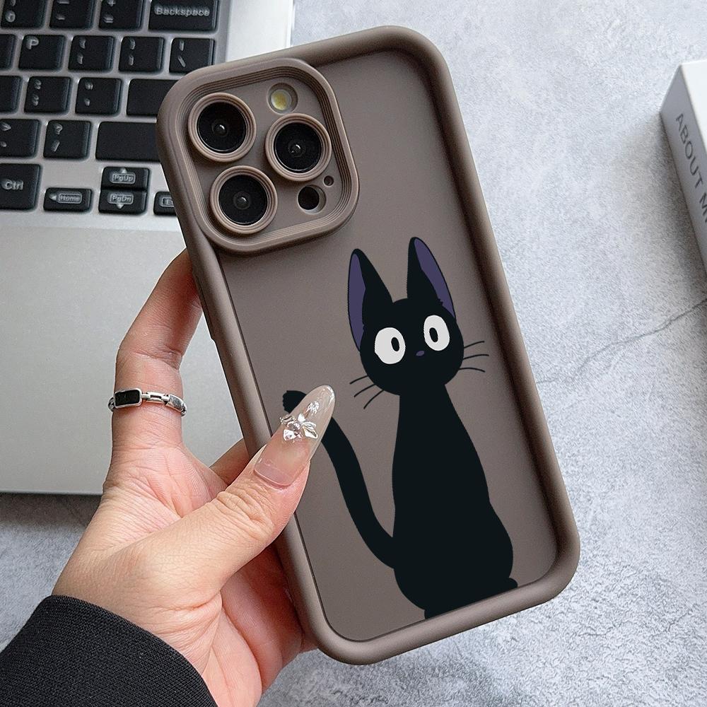 Anime Kikis Cat Phone Case for Xiaomi Redmi Note 14 13 12 12S 11 11S 10 9 Pro Plus A5 A3 14C 13C 12C 10C 9C 4G 5G Soft Cover