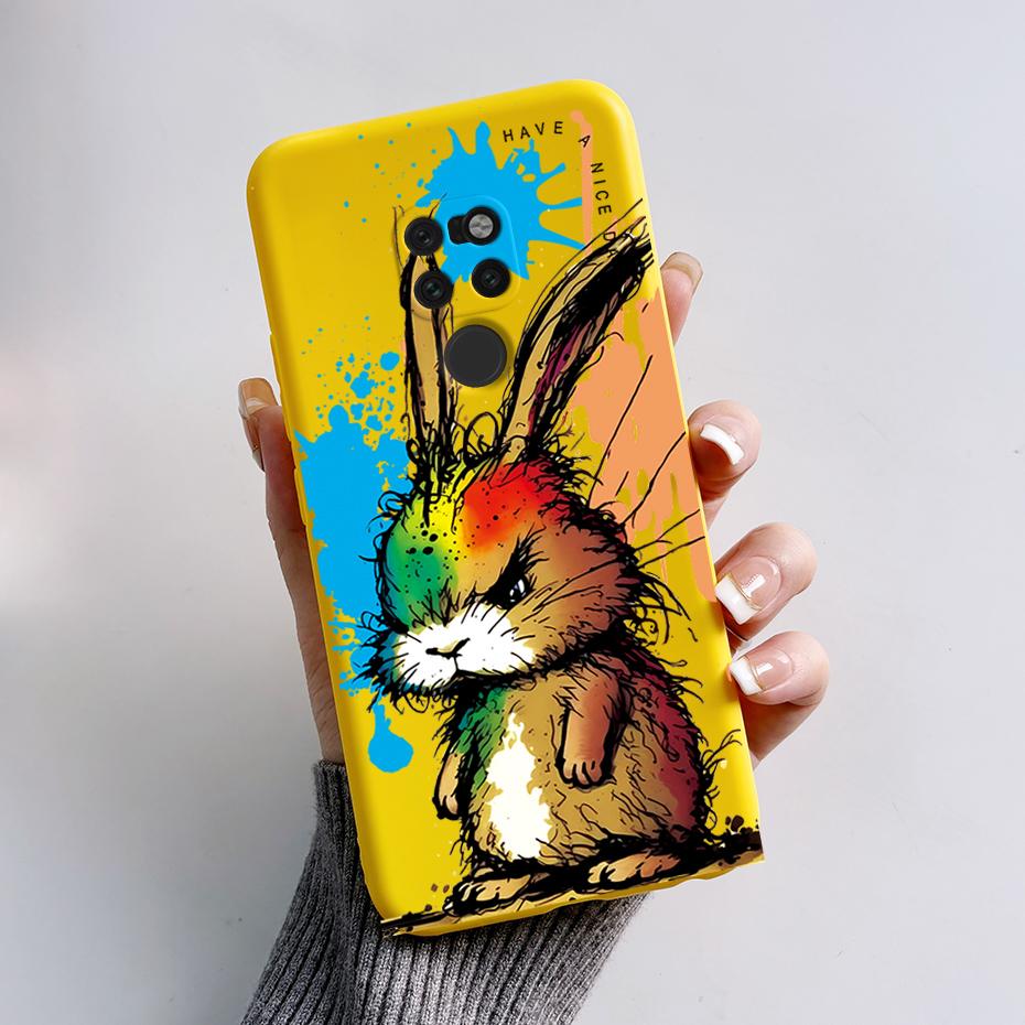 Hülle Für Huawei Mate 20 Pro Hülle Niedliches Kaninchen Panda Abdeckung Schlank Weiches Silikon Handyhülle Für Huawei Mate20 Pro 20Pro Fundas Capa