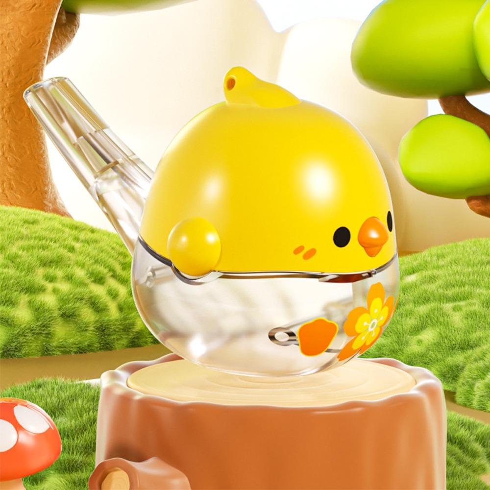 

Прозрачный свисток в виде водяной птицы, издающий звук при наполнении водой, музыкальный инструмент, милый свисток, детская игрушка жёлтый