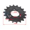 Motorcycle 410 Chain Plate 18T 22T Sprocket 18/22 Tooth Transmission Gear Fit For Electric Scooter Bicycle Bike Accessories
