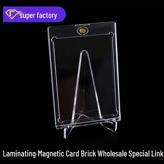 35PT Star Card Magnetic Transparent Brick Set for Naruto, Pokemon, Yu-Gi-Oh, Ultraman