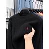 Svetrík s okrúhlym výstrihom pre mužov Jeseň Zima Nový Trend Klasický Golf Paul Výšivka Dizajn Ležérny Pletený Pulóver