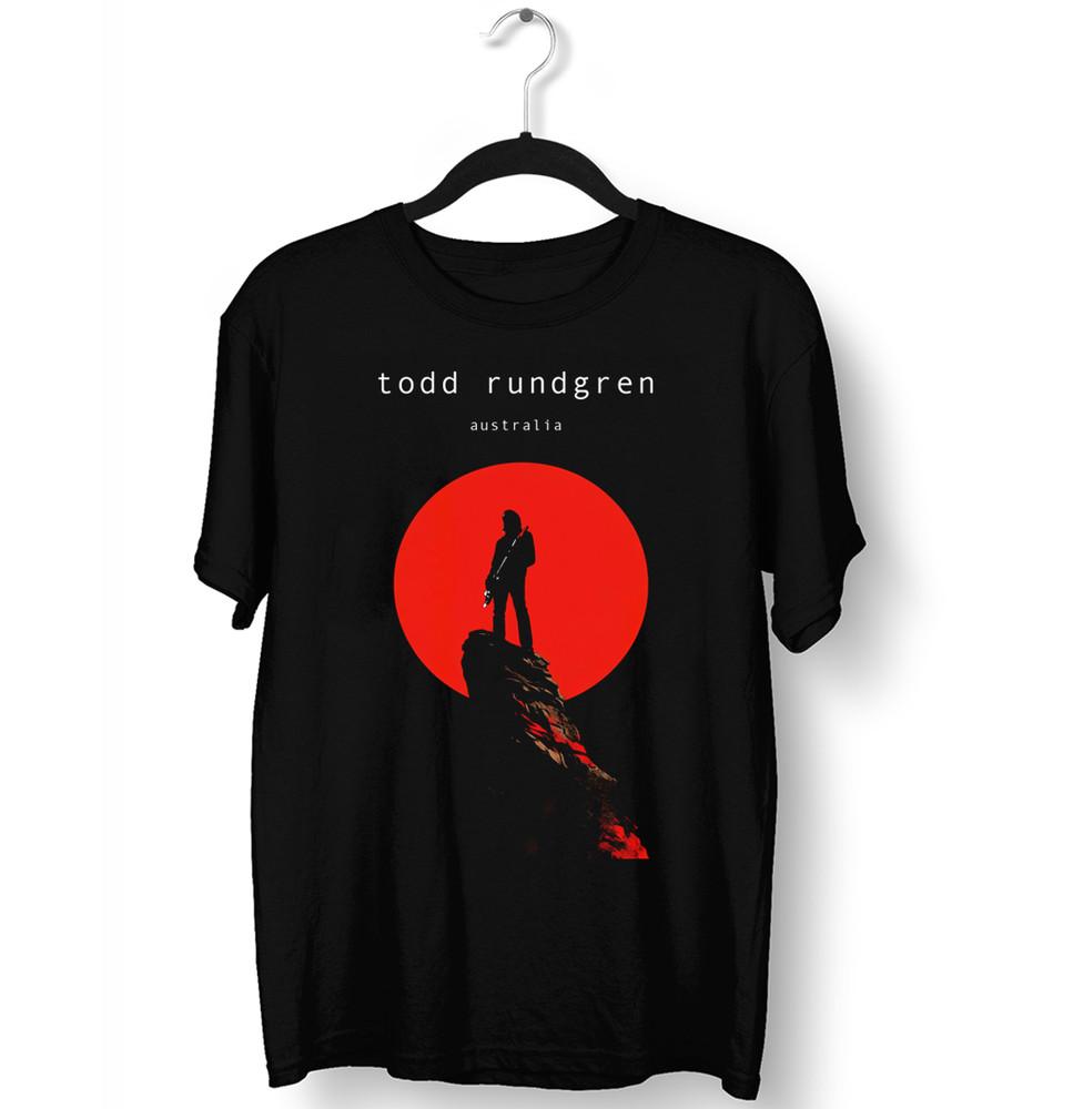Todd Rundgren 2025 AUSTRALIAN TOUR Shirt Black Unisex S-5XL 1P0320 Unisex T-Shirt XXXXL