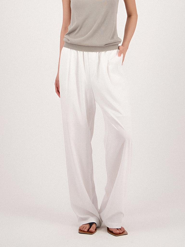ACUD Summer Pintuck Bending Slacks _Black